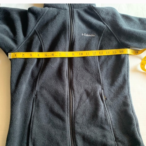 Black size small Columbia zip-up jacket - Picture 3 of 6